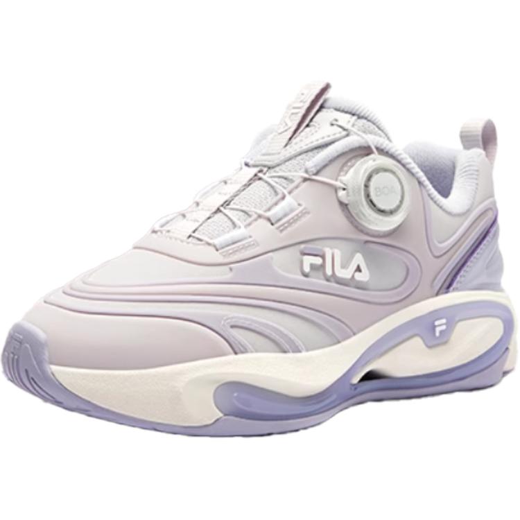 

FILA KIDS Кроссовки детские с противоскользящим покрытием, низкие, фиолетово-синие, для подростков