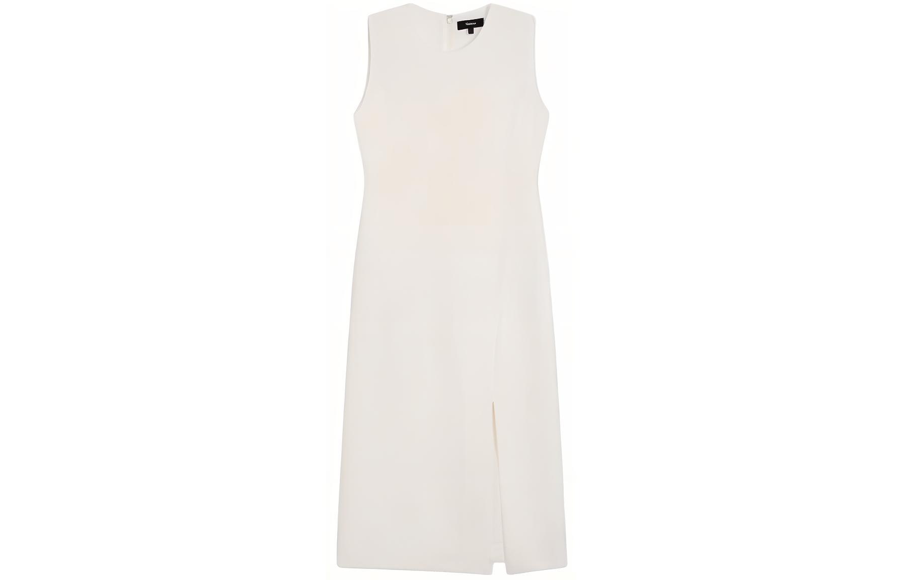 

Женское платье без рукавов THEORY, цвет слоновая кость C05