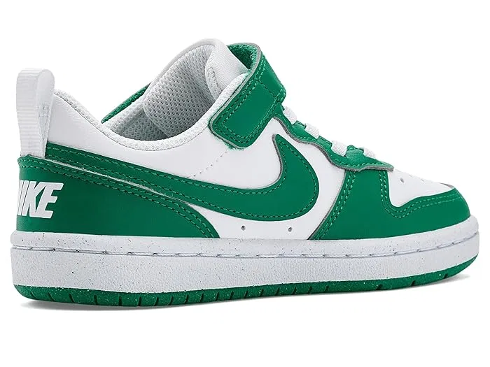 Кроссовки Nike Court Borough Low Recraft, White/Malachite/Malachite/White — фото 4