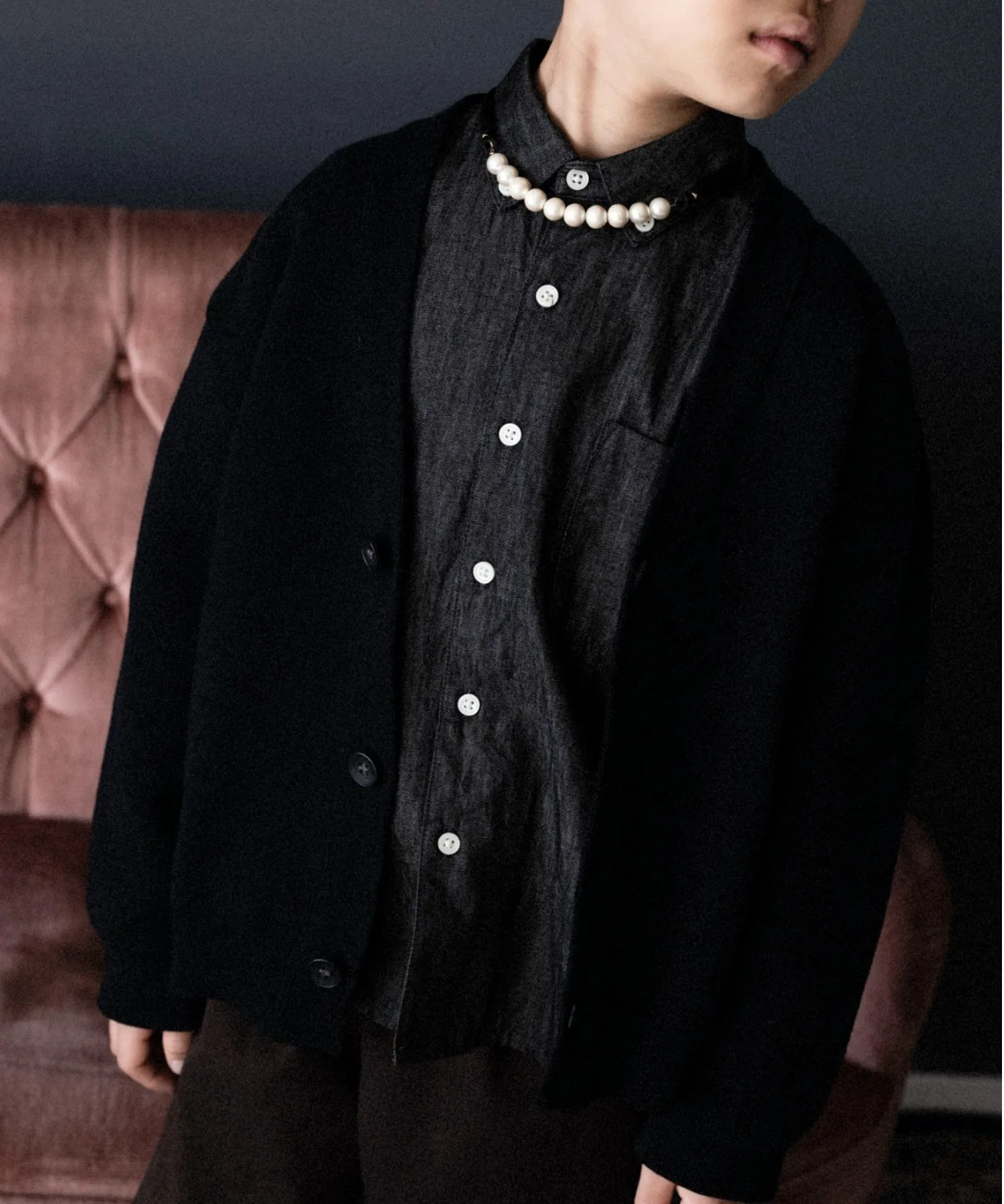 Кардиган из органического хлопка (OG COTTON WF CARDIGAN) — фото 2