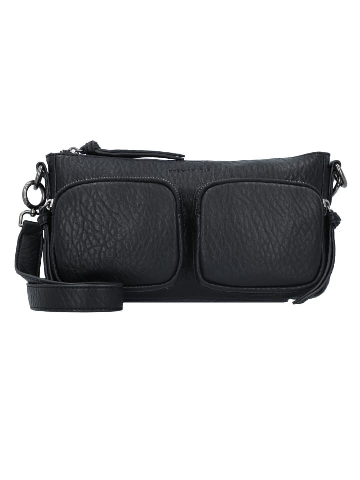 

Наплечная сумка FREDs BRUDER Lunar Umhängetasche Leder 29 cm, черный