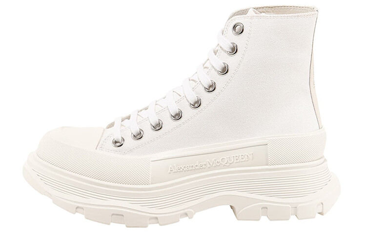 Женские ботинки Alexander McQueen Tread Slick, белый