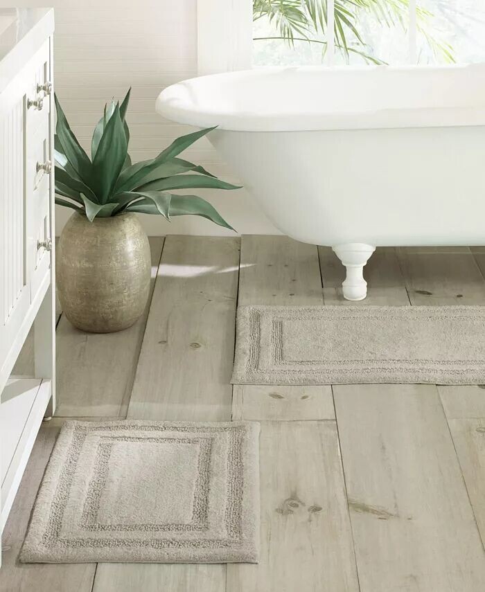 

Комплект из 2 хлопковых ковриков для ванной Tommy Bahama Isla с тафтингом Tommy Bahama Home, серый