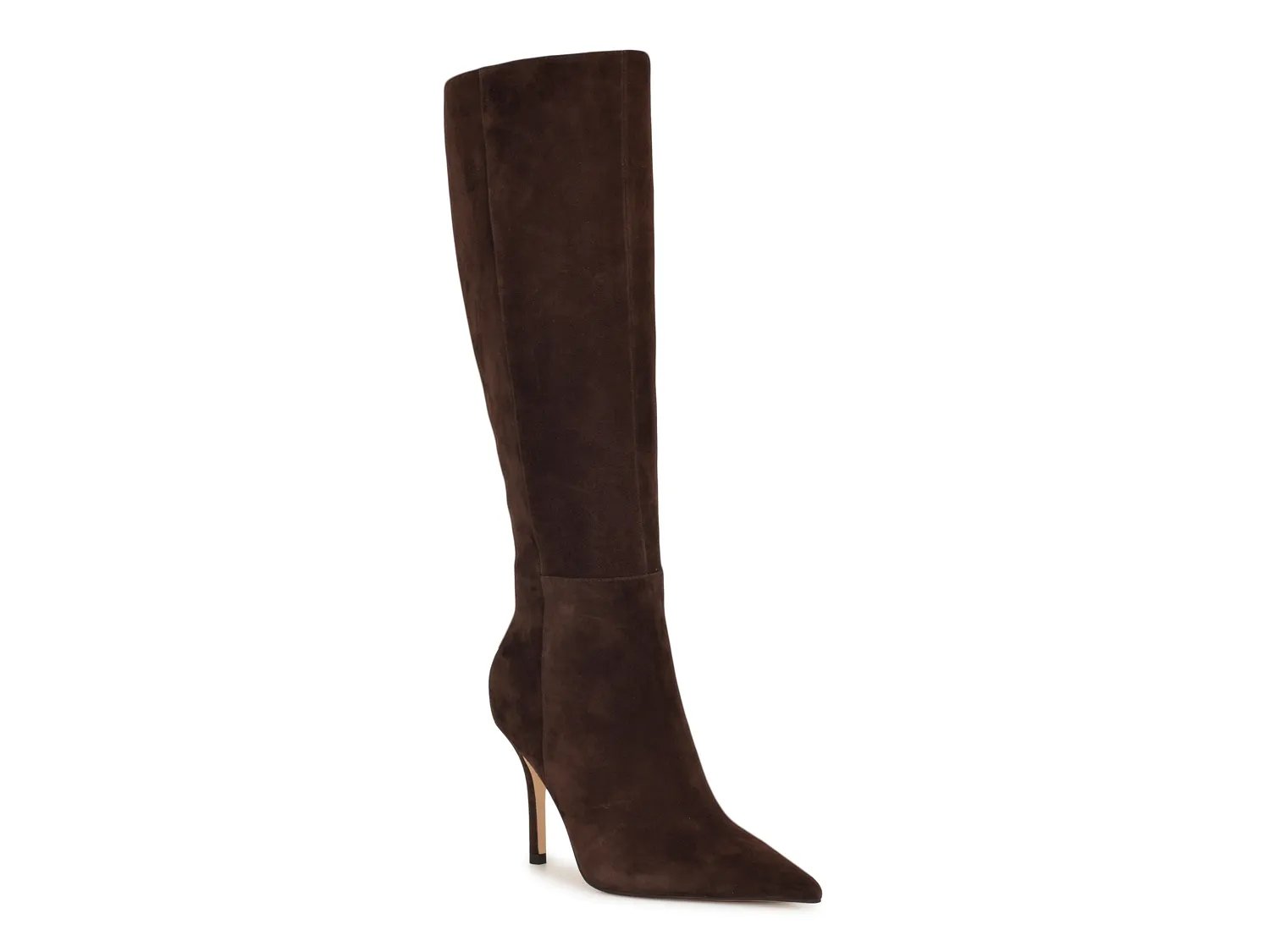 Ботинки Nine West Gerty Boot, Dark Brown Suede