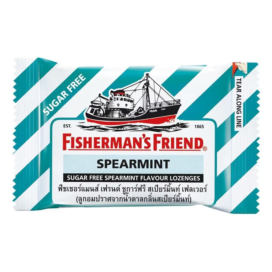 

Fisherman's Friend со вкусом мяты без сахара, Green Blue
