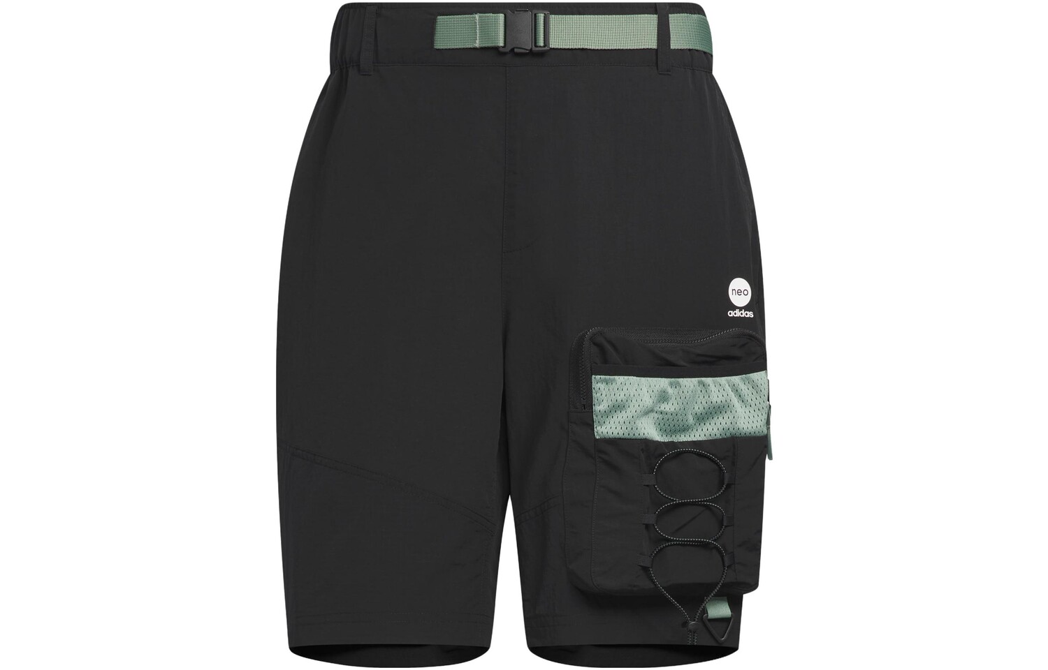

Спортивные шорты мужские черные Adidas Neo, черный