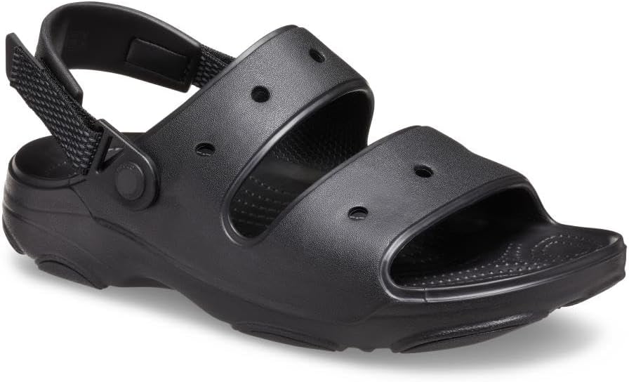 Унисекс сандалии Crocs Classic для всех типов поверхности, черный — фото 2
