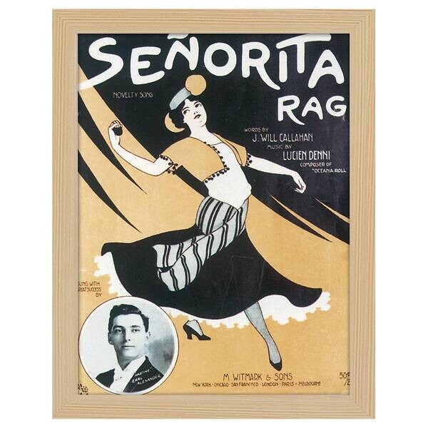 

Рамка для фотографий LegendArte Poster Señorita Rag цвет eiche