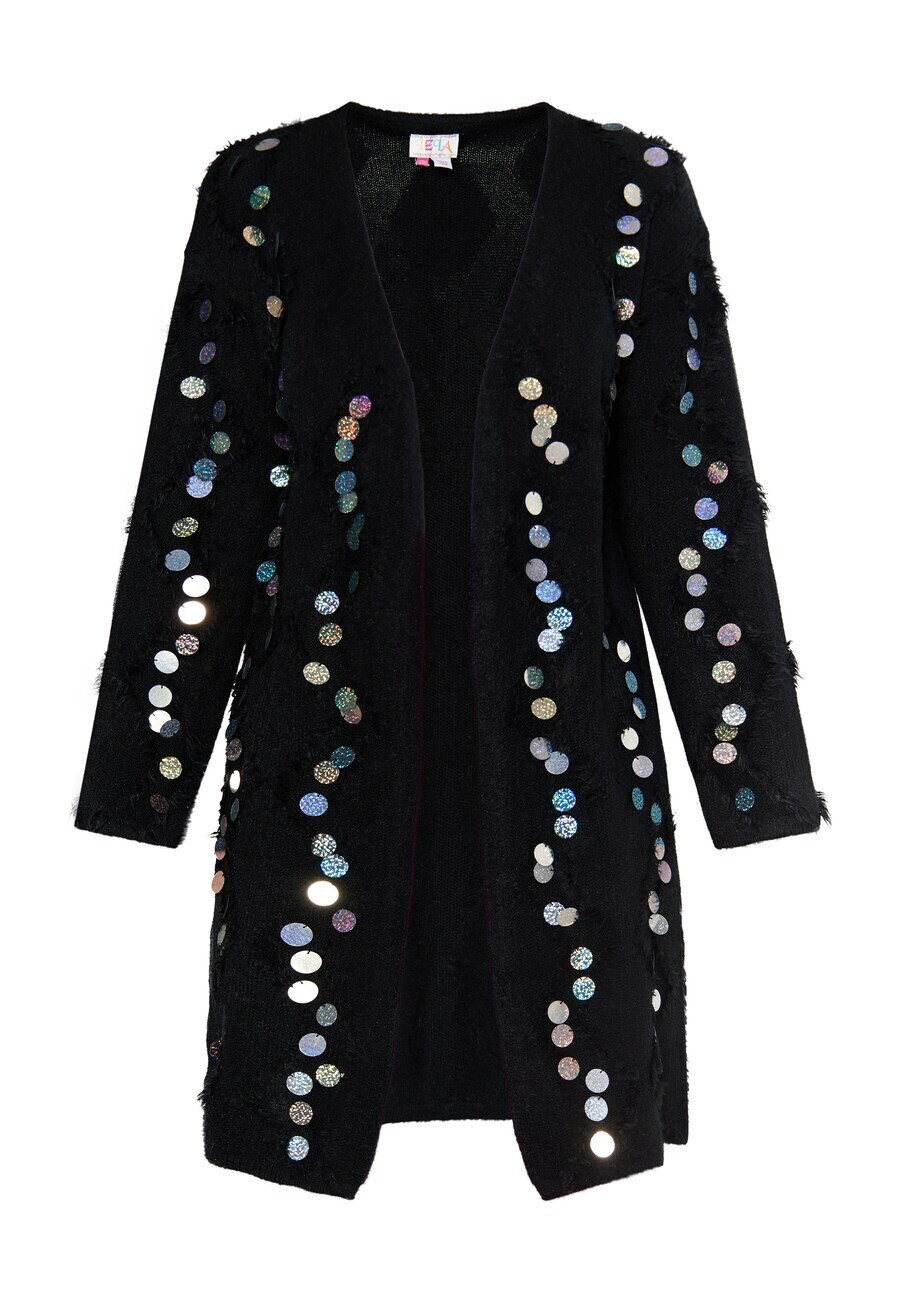 

Вязаный кардиган IZIA Knit Cardigan, черный