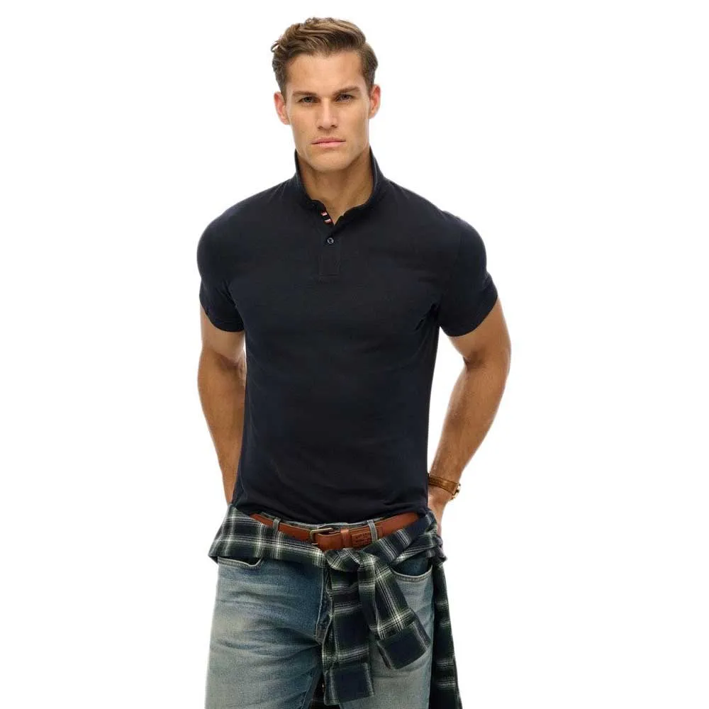 

Поло с коротким рукавом Superdry City Pique, синий