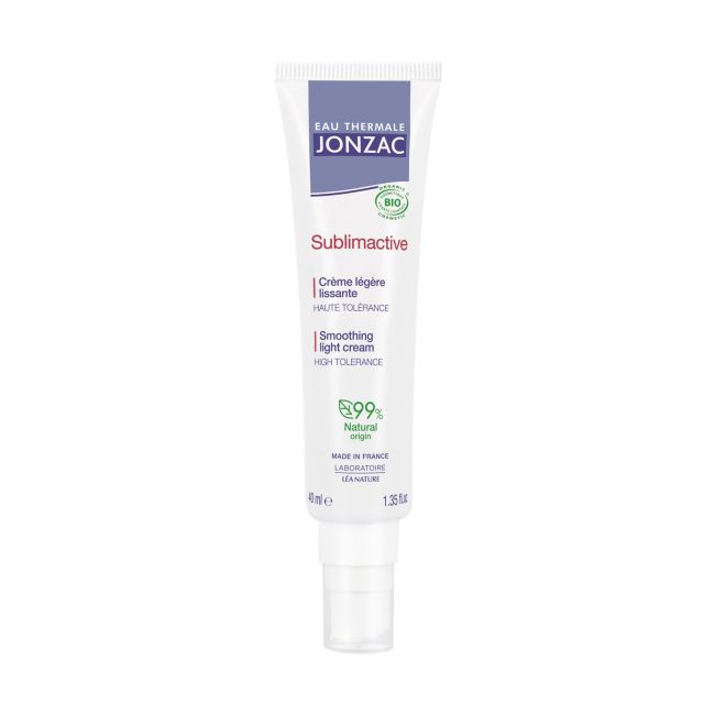 Крем для лица Jonzac — Eau thermale сублимационный антивозрастной разглаживающий легкий, 40 мл — фото 2