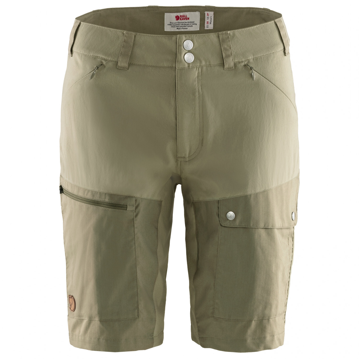 

Шорты Fjällräven Abisko Midsummer, цвет Savanna/Light Olive