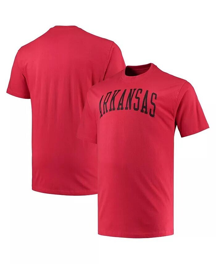 

Мужская футболка с логотипом Cardinal Arkansas Razorbacks Big and Tall Arch Team Champion