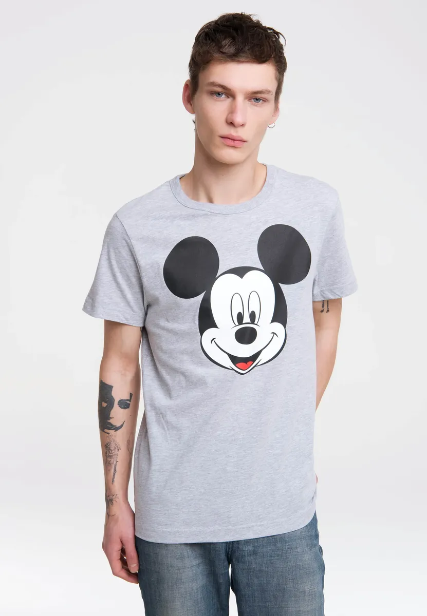 

Logoshirt Футболка "Дисней", в лицензионном оригинальном дизайне, цвет Grau-Meliert