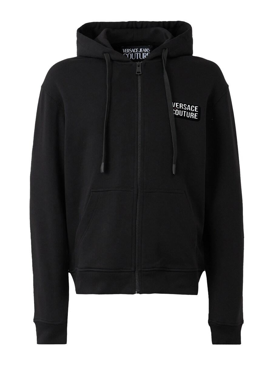 

Толстовка с капюшоном на молнии Versace Jeans Couture, черный