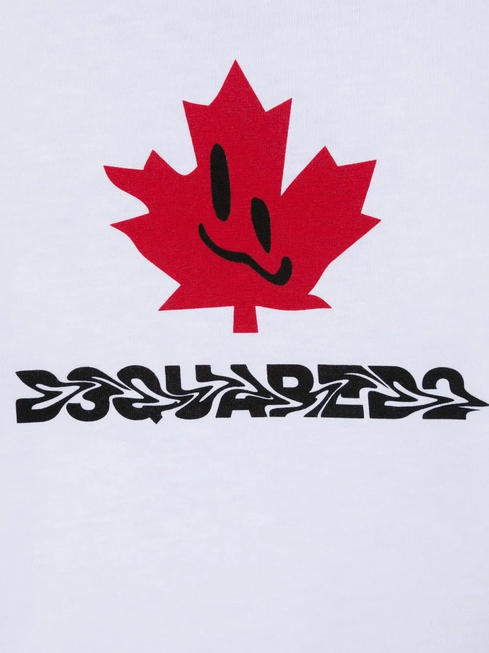 Футболка с длинными рукавами и логотипом DSQUARED2 KIDS, белый — фото 3
