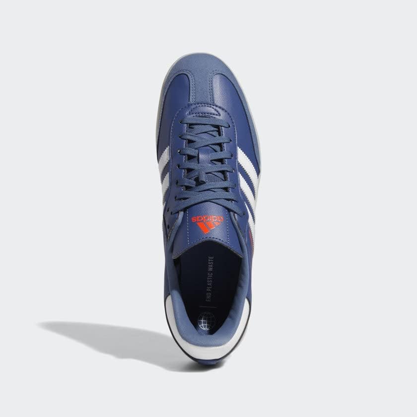 Кроссовки Adidas для взрослых унисекс The Velosamba, белый/голубой — фото 3