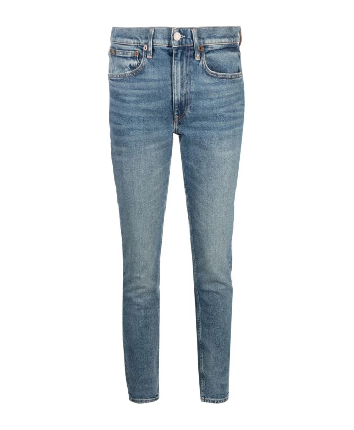 

Синие узкие джинсы до середины икры Polo Ralph Lauren, синий