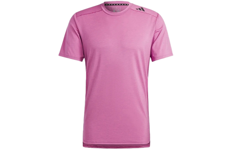 Футболка для тренировок Aeroready Hiit Color Shift Training Tee, разработанная специально для тренировок Adidas, old фуксия — фото 2