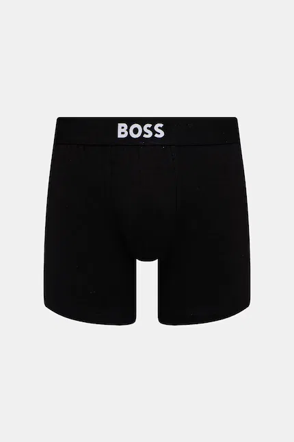 Боксеры из эластичного хлопка BoxerBr 3P ONE BOSS, черный — фото 2