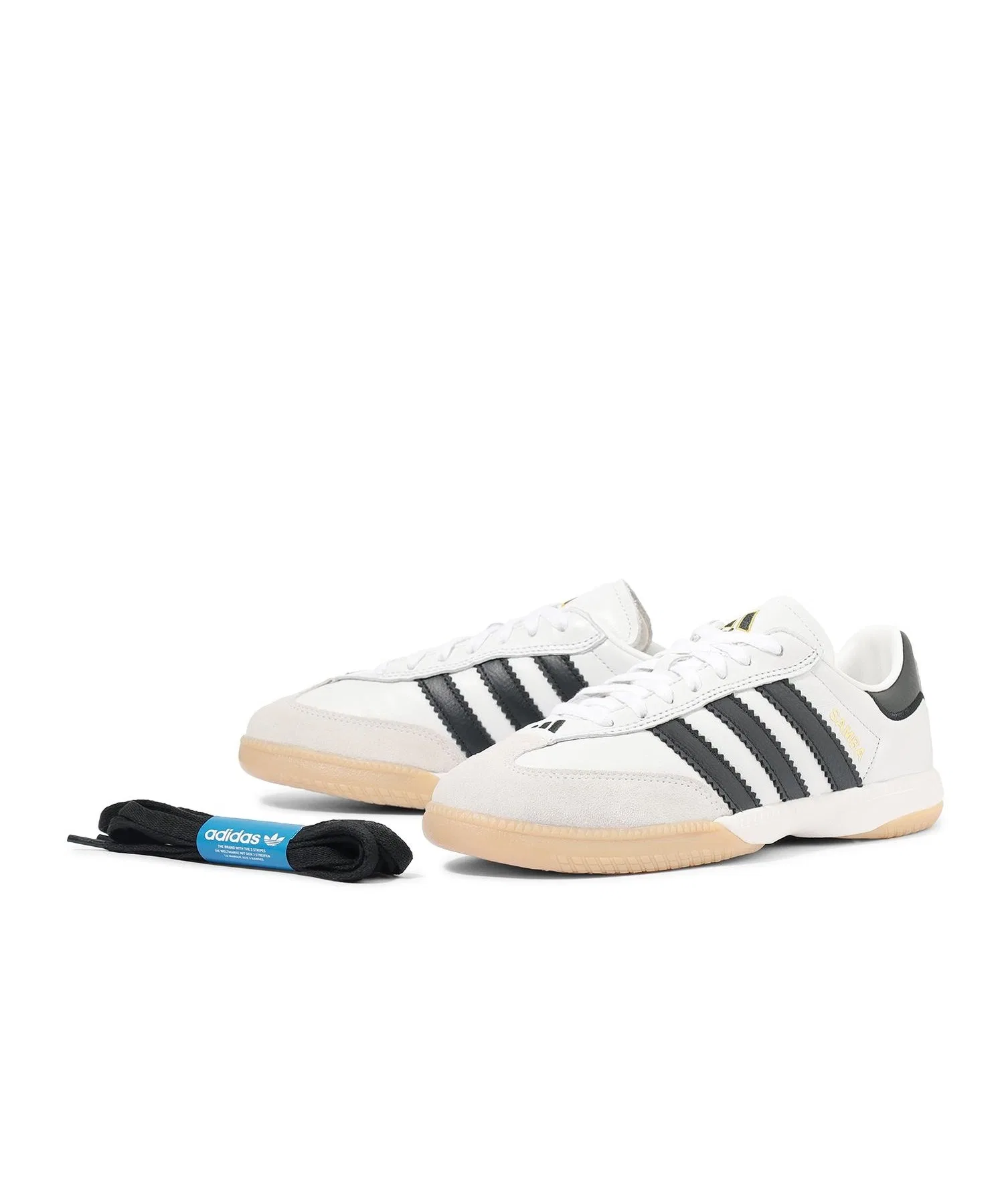 Унисекс кроссовки adidas SAMBA MN IF1953 белые — фото 3