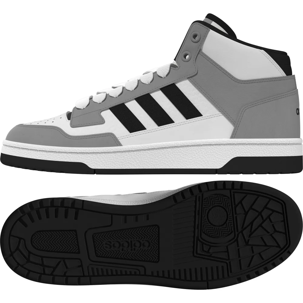 Кроссовки adidas Rapid Court Mid, серый — фото 2