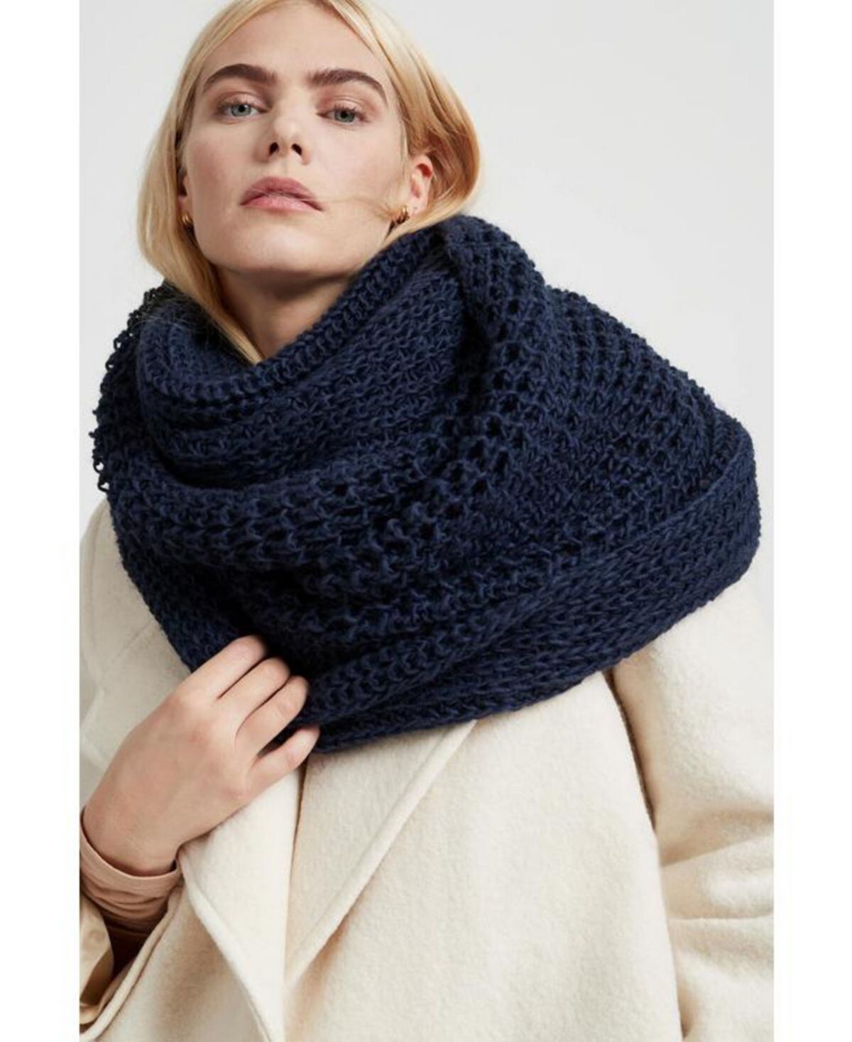 

Женский шарф London Infinity Marcella, синий