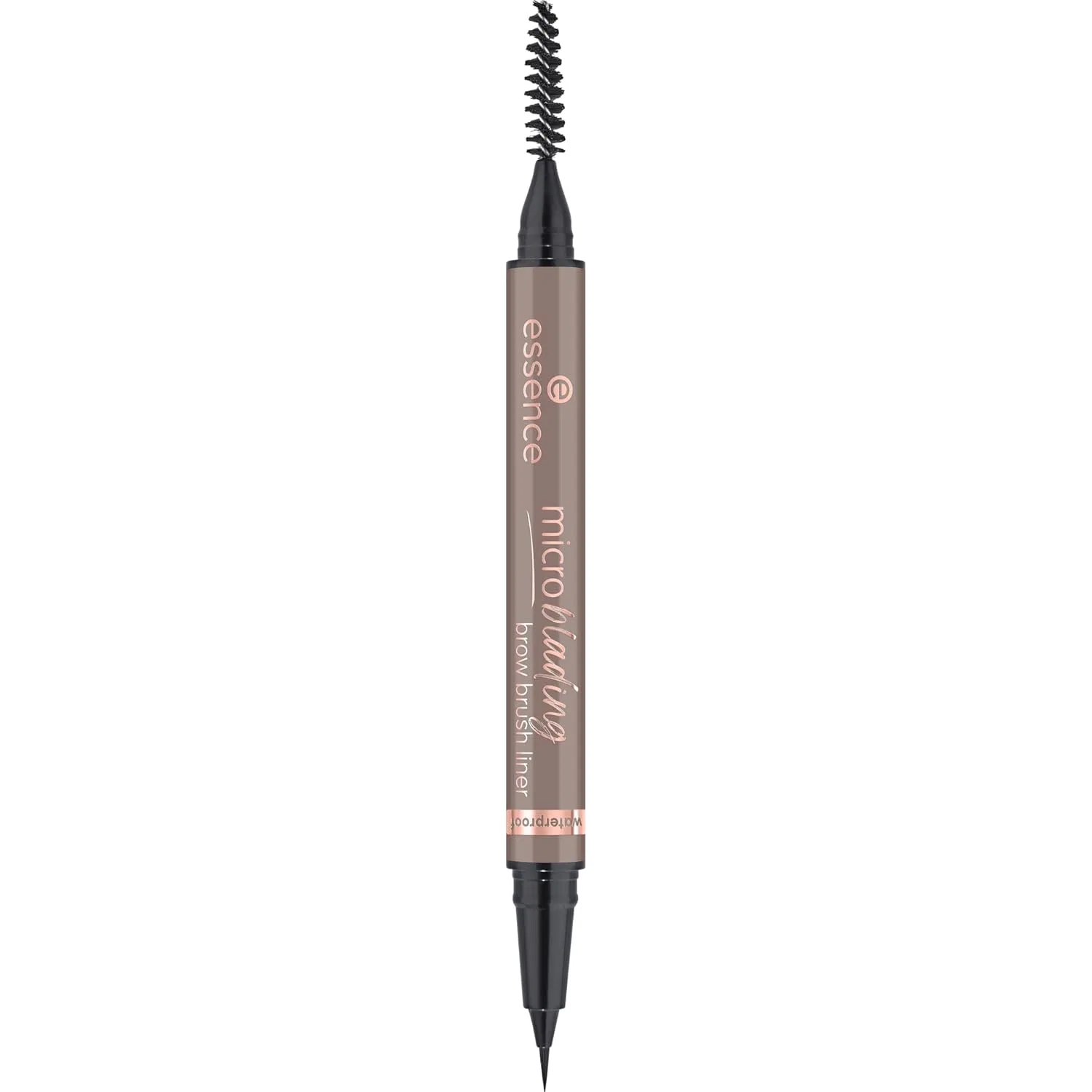 Водостойкий карандаш-лайнер для бровей «Microblading Brow Brush Liner» от essence Essence, 02 Light Brown — фото 2