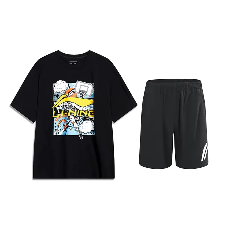 

LINING Повседневная спортивная одежда унисекс черная