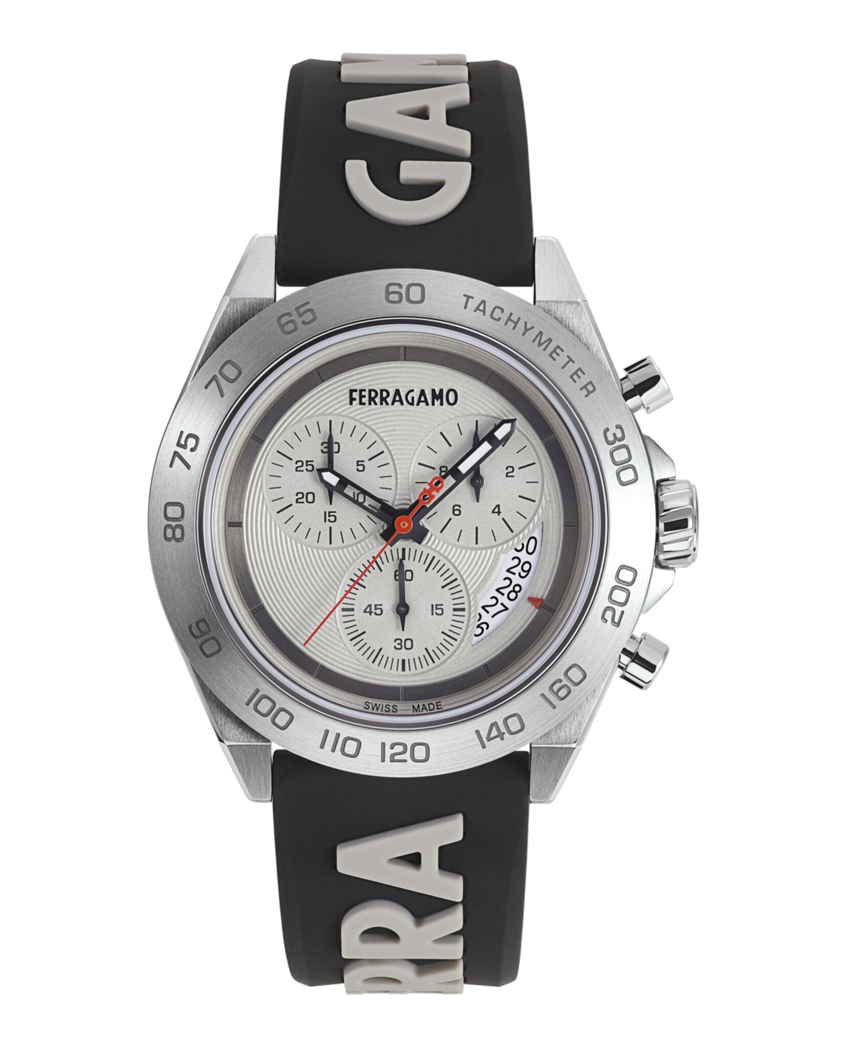 

Часы Ferragamo Urban Chrono из силикона Salvatore Ferragamo, цвет stainless steel
