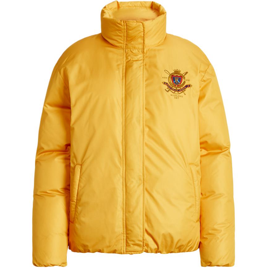 Polo Ralph Lauren Пуховик FW22 женский желтый
