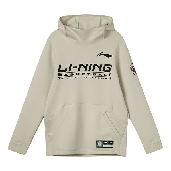 

Толстовка спортивные баскетбольные серии cba training sports hoodie Li-Ning, белый