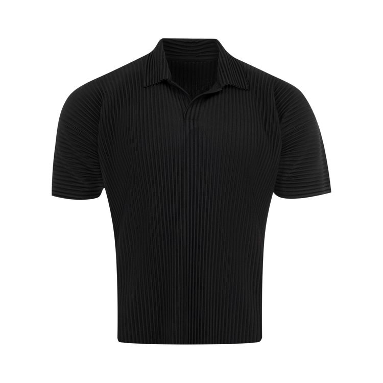 

Рубашка Issey Miyake Basic Shirt 'Black', черный