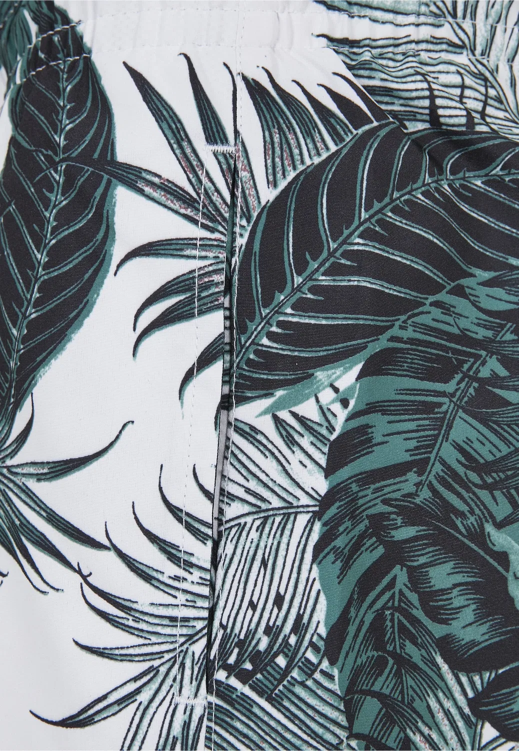Плавки с принтом пальмовых листьев Urban Classics, palm leaves aop — фото 3