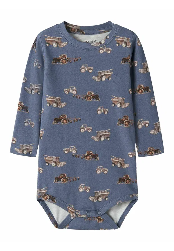 Боди Name It, vintage indigo, цвет выбеленный индиго