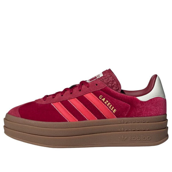 Кроссовки газель смелые Adidas, красный