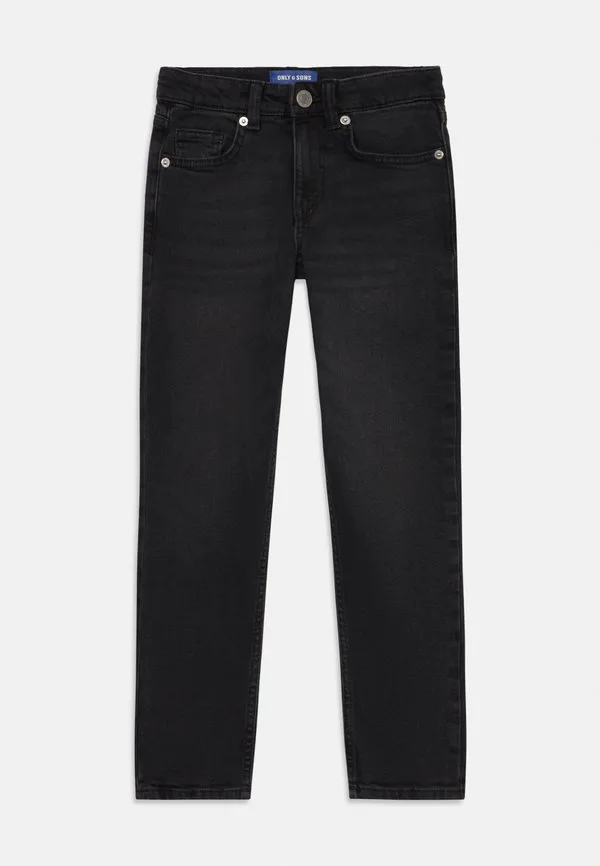 Обычные прямые джинсы osjweft Only & Sons Junior, Washed Black