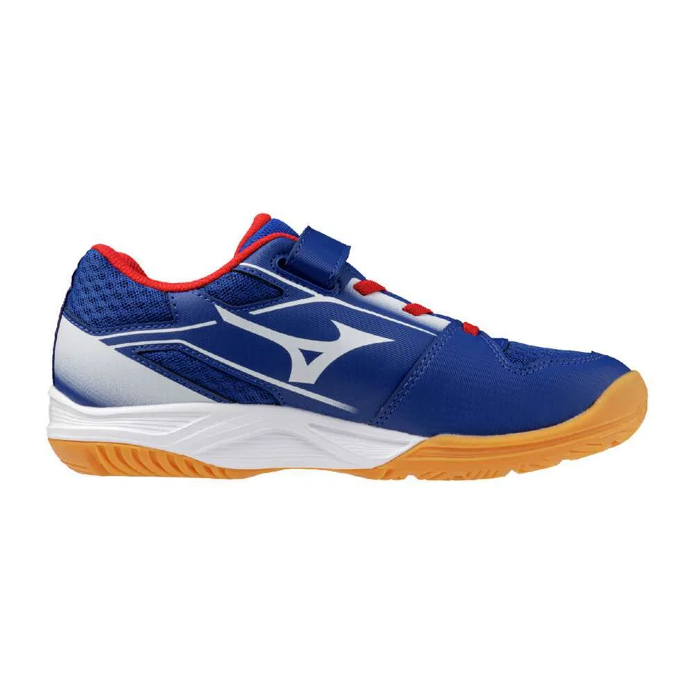 Кроссовки для настольного тенниса «Cross Match Smash Jr.» от Mizuno, Blue X White X Red — фото 3