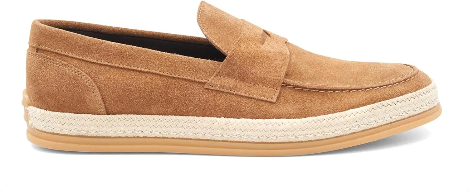 Лоферы мужские Bruno Magli, Cognac Suede — фото 2