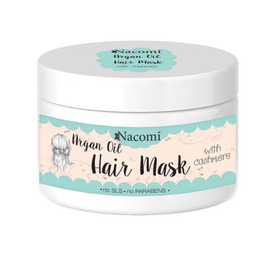 

Маска для волос с аргановым маслом и протеинами кашемира, 200 мл Nacomi, Argan Oil Hair Mask