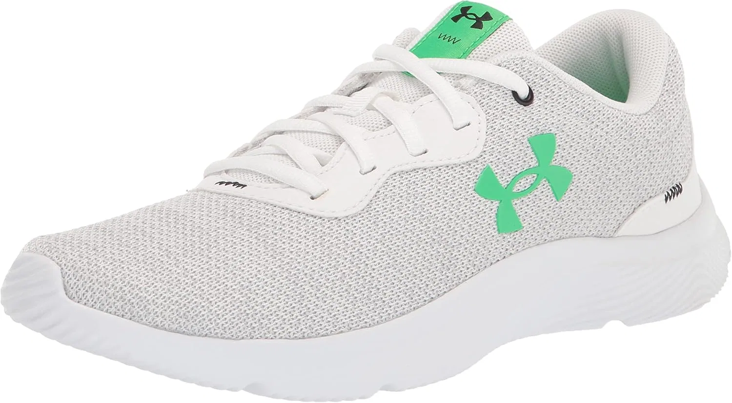 Мужские кроссовки Under Armour UA Mojo 2 Sportstyle с визуальной амортизацией, 104 White Extreme Green Black