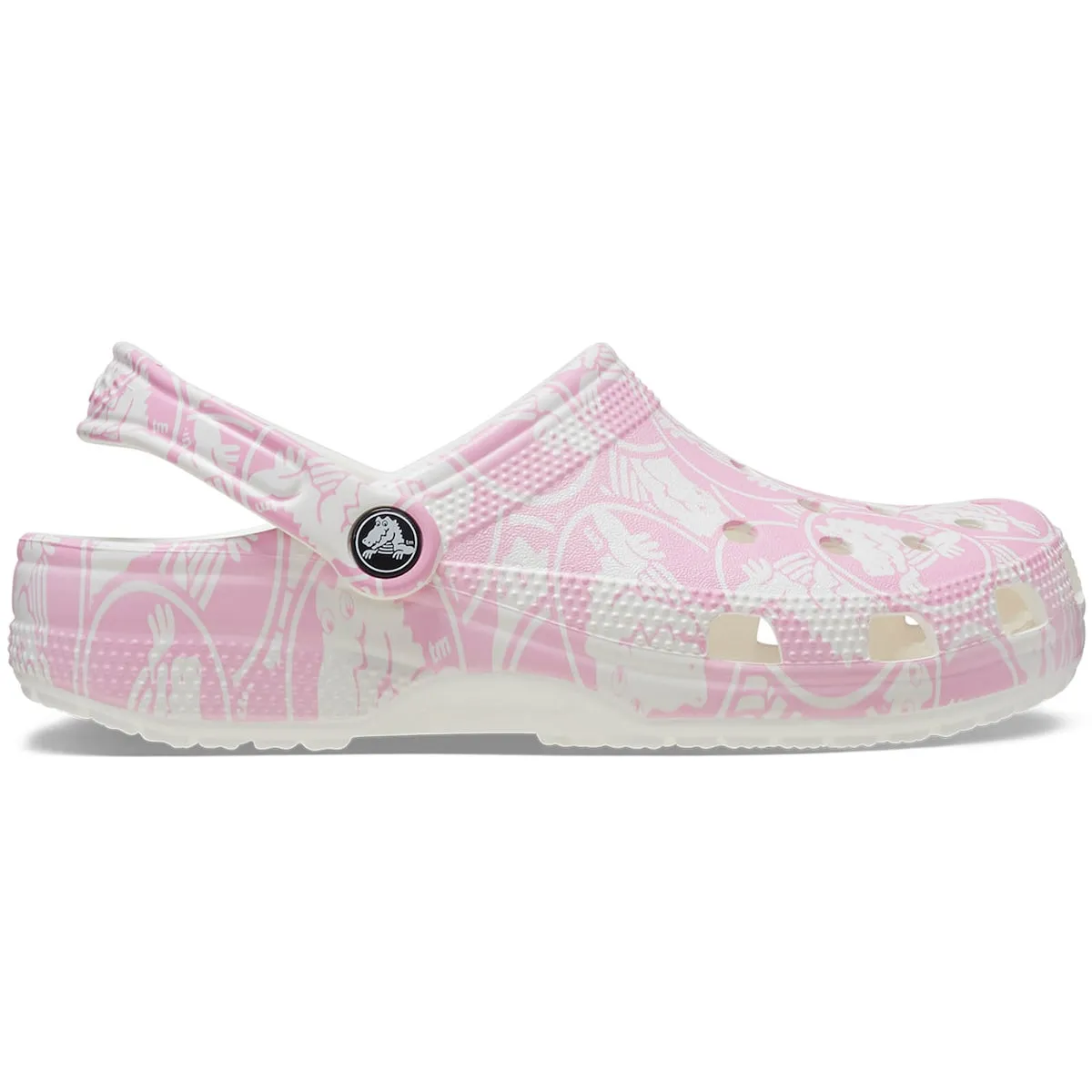 Детские сабо Classic Duke Print Clog T Crocs, розовый