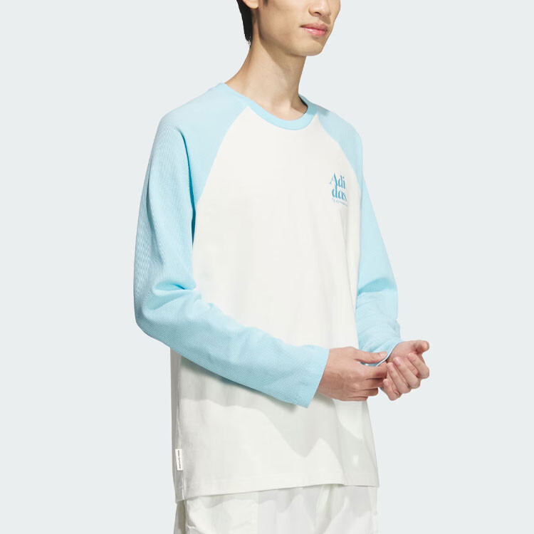 Футболка мужская Blessing Blue Adidas, цвет Blessing Blue — фото 4