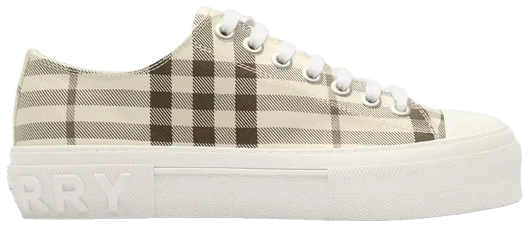 Женские тренировочные кроссовки Burberry Jack Check, коричневый