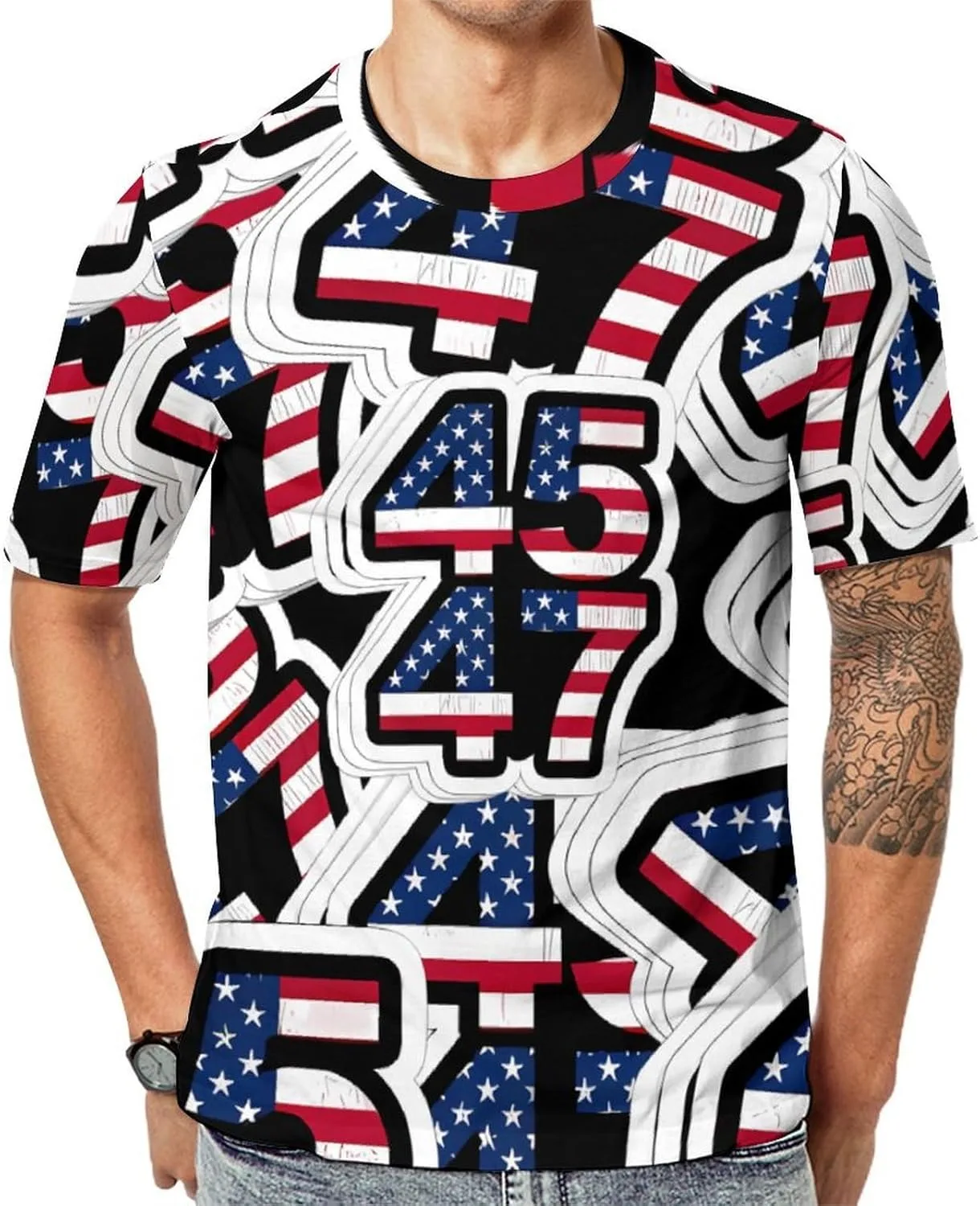 

Футболка мужская Trump Shirts с коротким рукавом PIVUWXOB