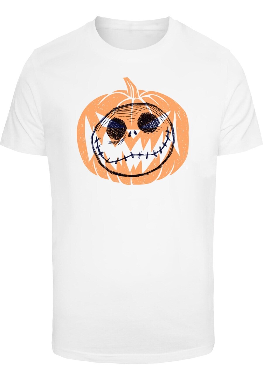 

Классическая футболка ABSOLUTE CULT Shirt The Nightmare Before Christmas - Pumkin Head Jack, белый