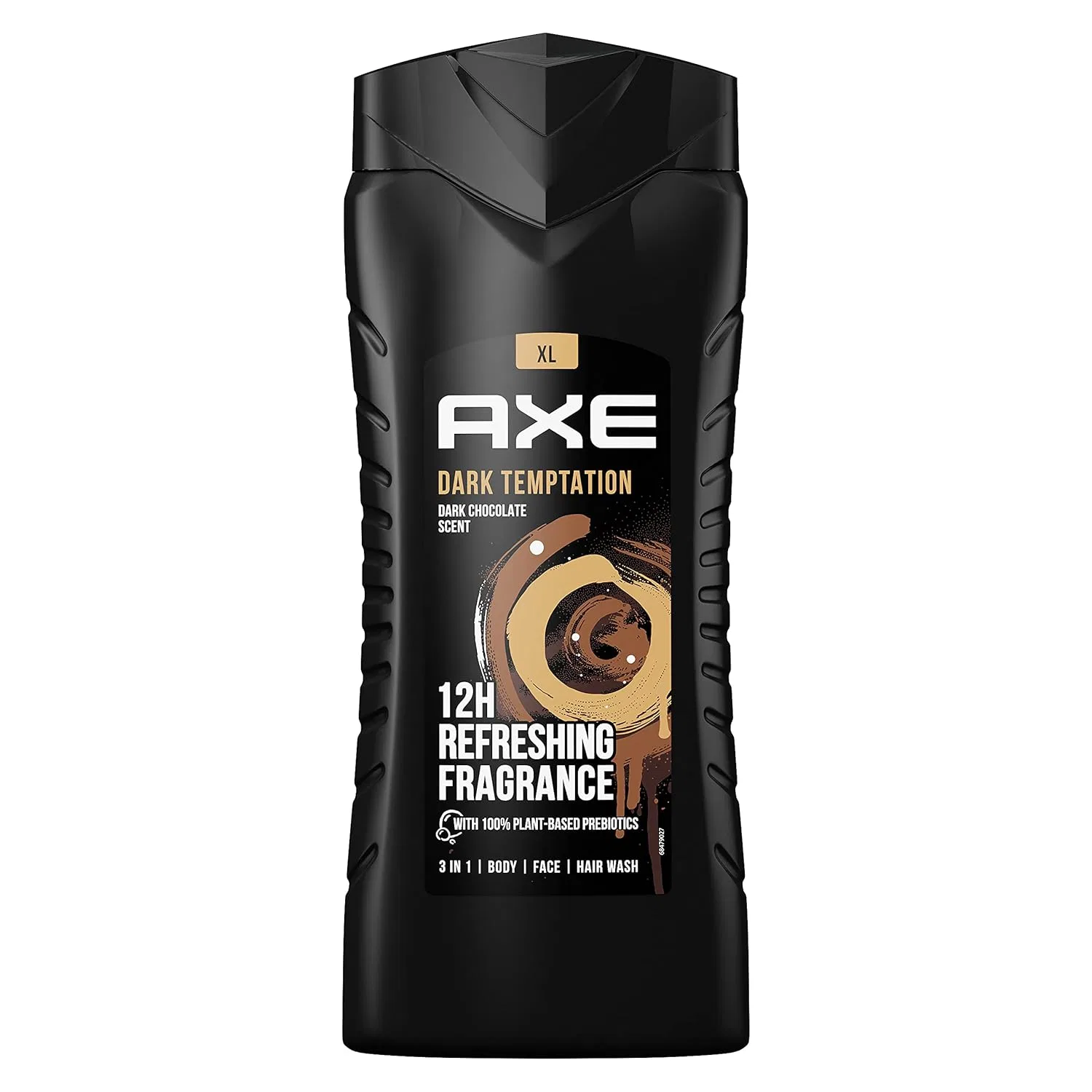 Мужской гель для душа и шампунь 3-в-1 «Dark Temptation XL» 400 мл от Axe Axe