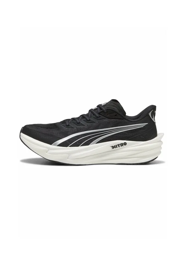 Кроссовки для бега по шоссе deviate nitro 4 Puma, Black- White- Silver