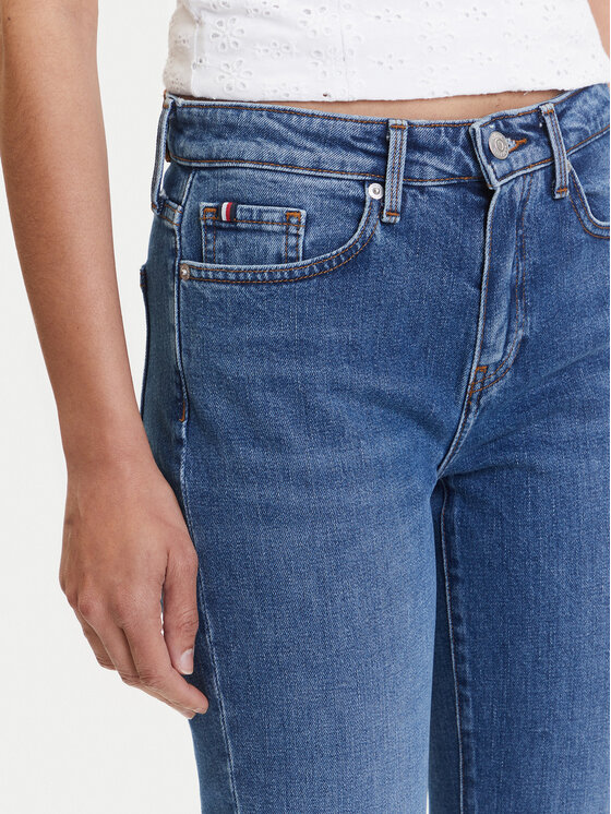 Джинсы bootcut fit WW0WW45674 Tommy Hilfiger, синий — фото 4
