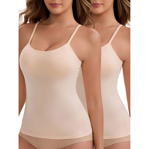 

Женский топ с регулируемыми бретелями и мягкой подкладкой Inspire Chic, Apricot